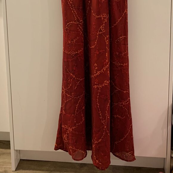 Vintage 90s Jessica Floral Maxi Dress - Picture 2 of 3